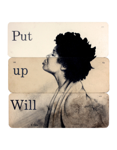 Flash Card “Put up Will” Giclée Print