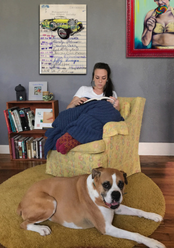 “The Great Gatsby” Upcycled Library Card Canvas Print