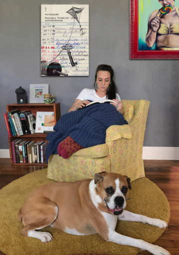 “Benjamin Franklin” Upcycled Library Card Canvas Print