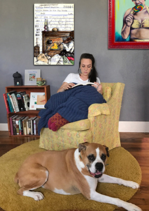 Heidi Pitre illustrates Laura ingalls wilder little house in the big woods on vintage library card. gifts for librarians and book lovers