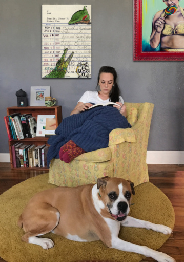 “Peter Pan” Upcycled Library Card Canvas Print