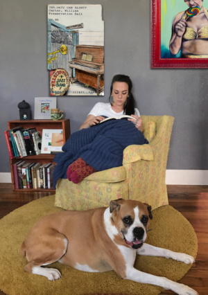 "Preservation Hall" Upcycled Library Card Canvas Print