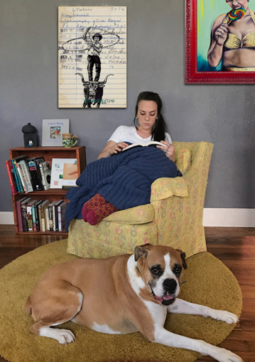 “Will Rogers” Upcycled Library Card Canvas Print