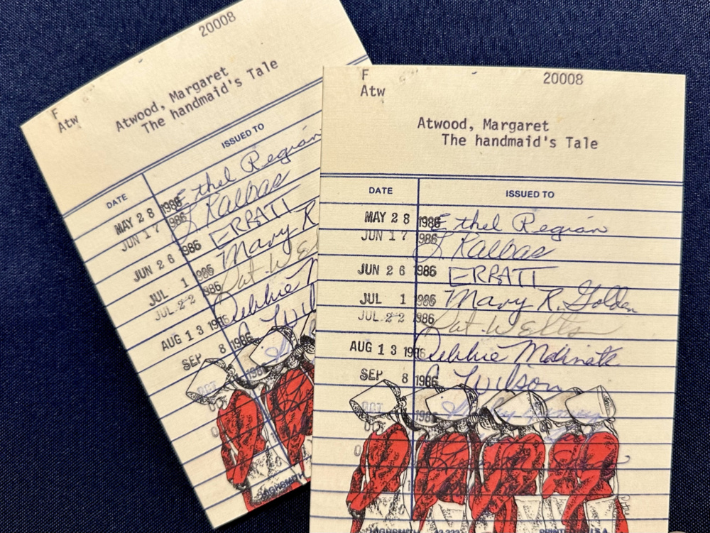 A Handmaid's Tale Library Card Notecard Set - Image 2