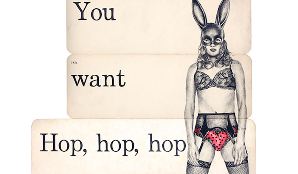 Flash Card “You want Hop, hop, hop” Giclée Print