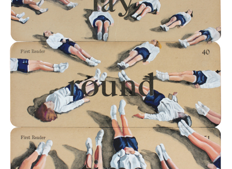 Flash Card “lay round time” Giclée Print