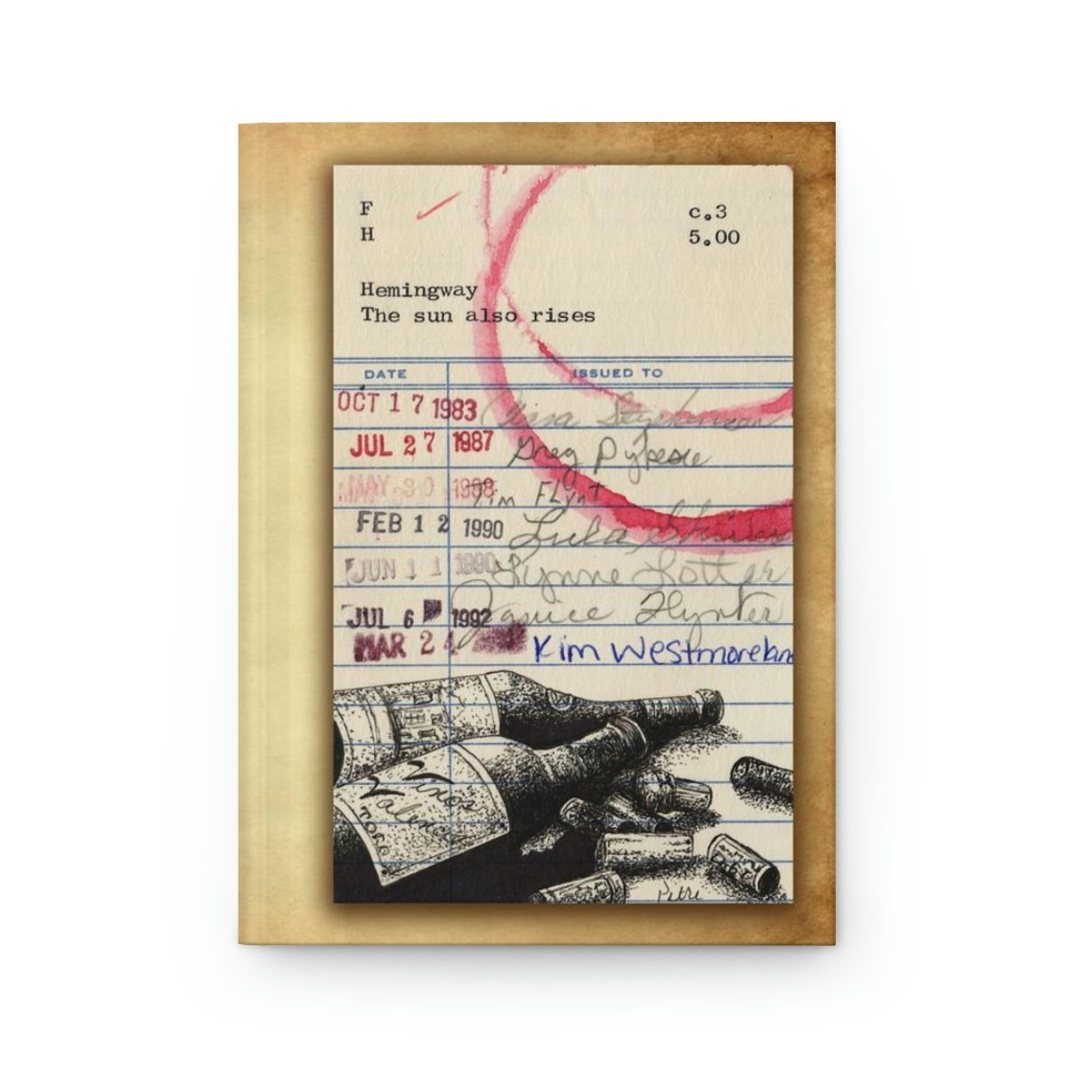 Hemingway's The Sun Also Rises Hardcover Journal - Image 2