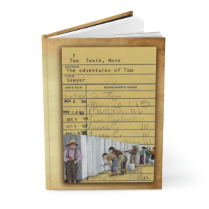 Mark Twain's The Adventures of Tom Sawyer Hardcover Journal