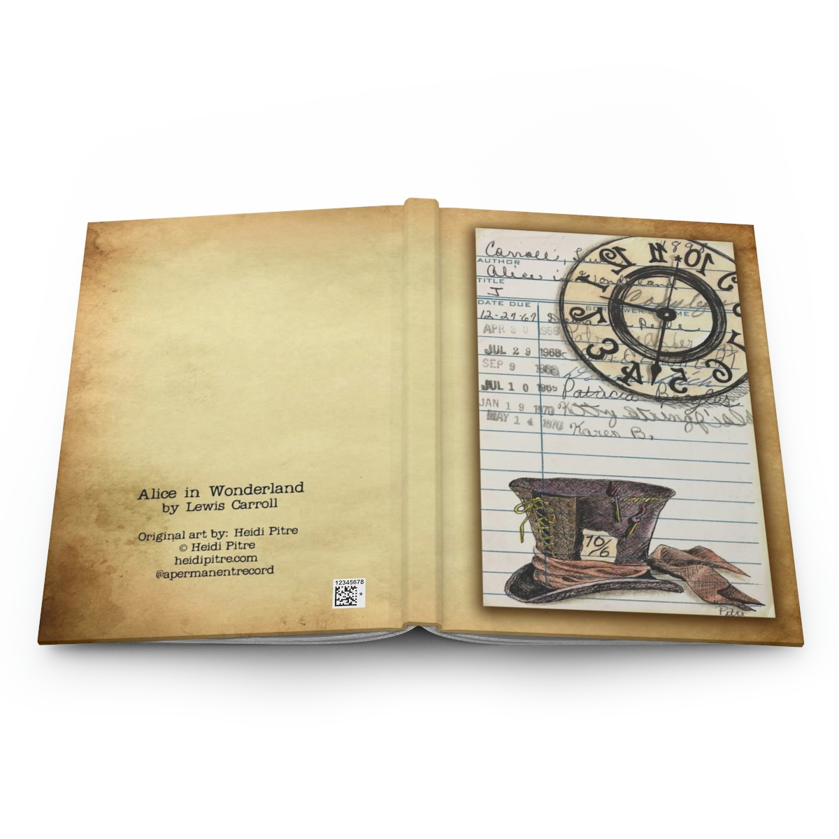 Alice in Wonderland Hardcover Journal - Image 5