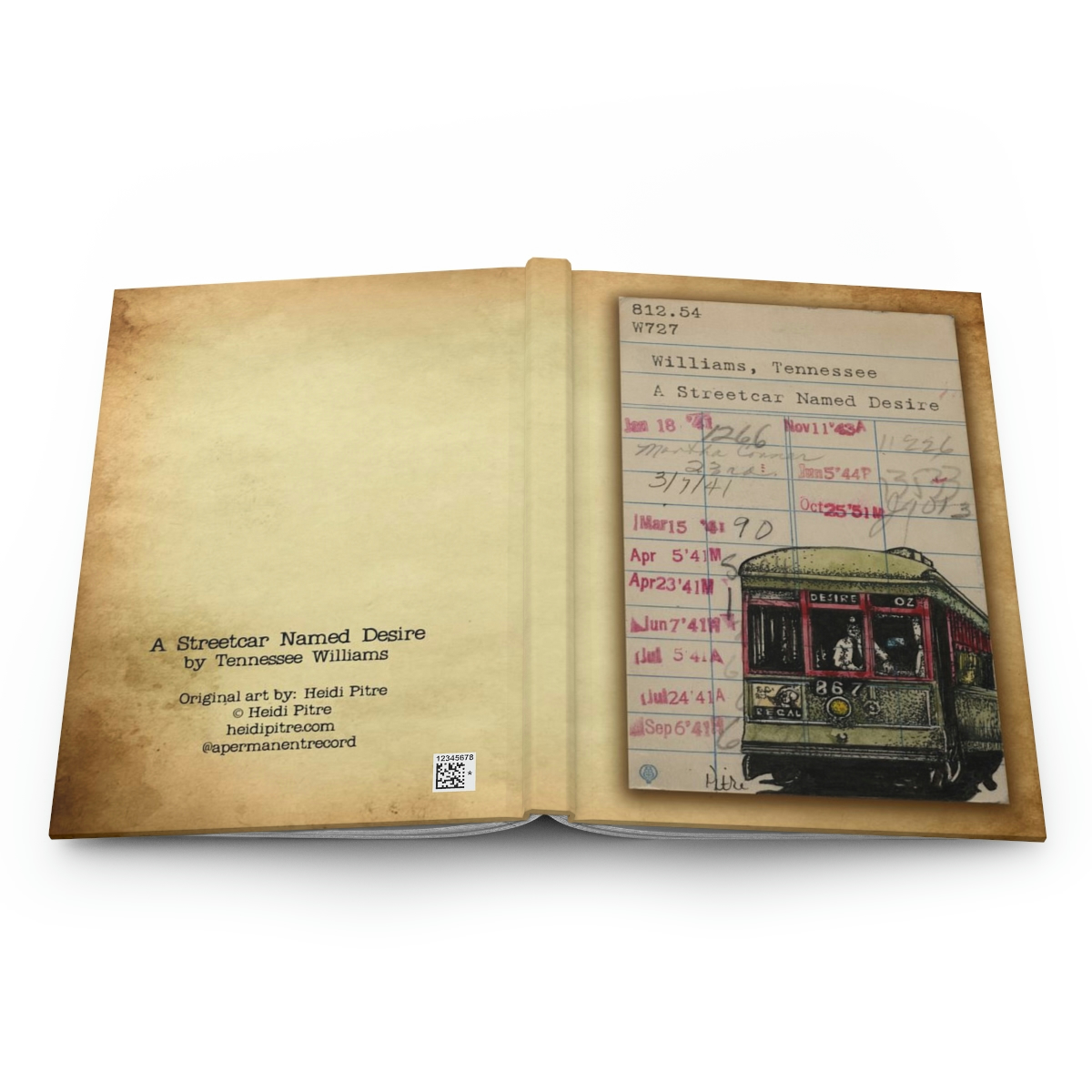 A Streetcar Named Desire Hardcover Journal - Image 5