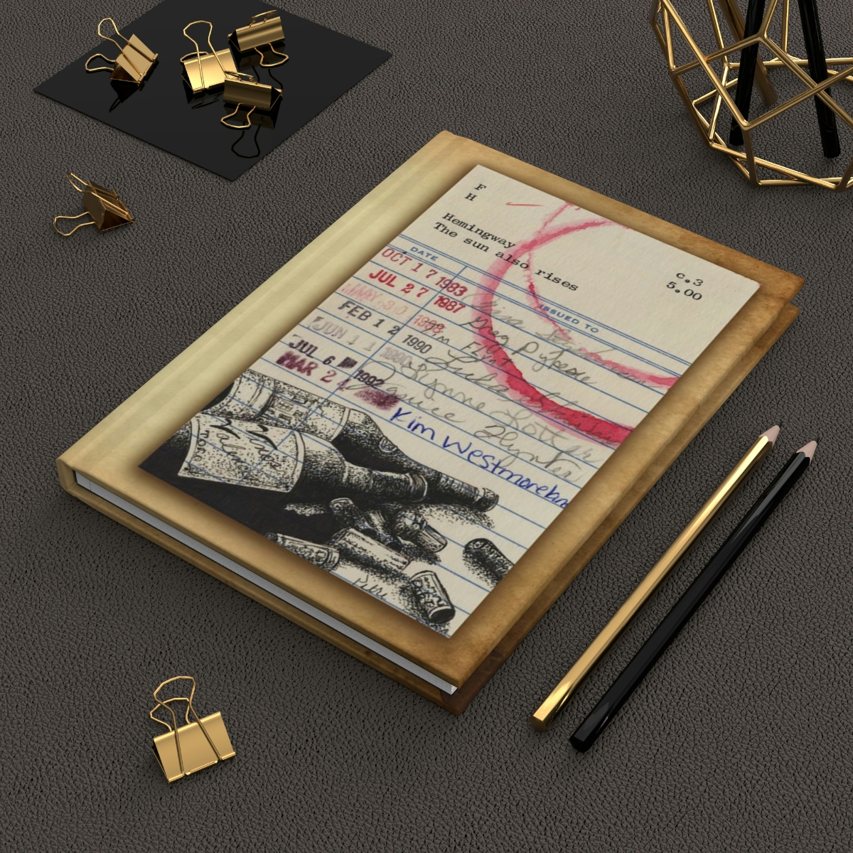 Hemingway's The Sun Also Rises Hardcover Journal - Image 6