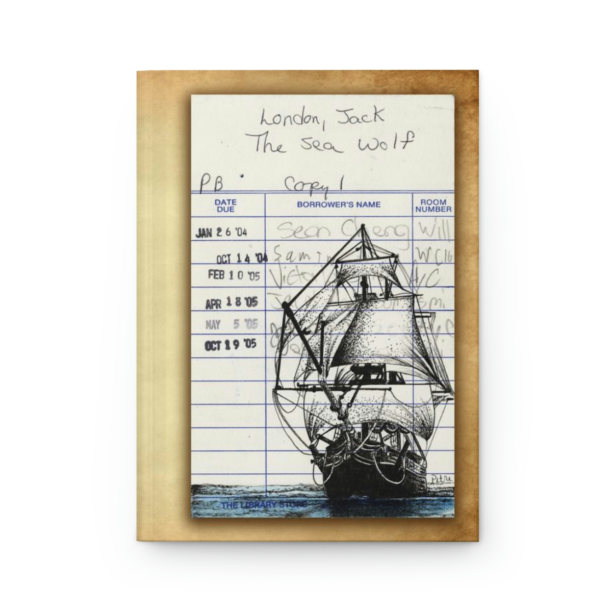 The Sea Wolf Hardcover Journal - Image 2