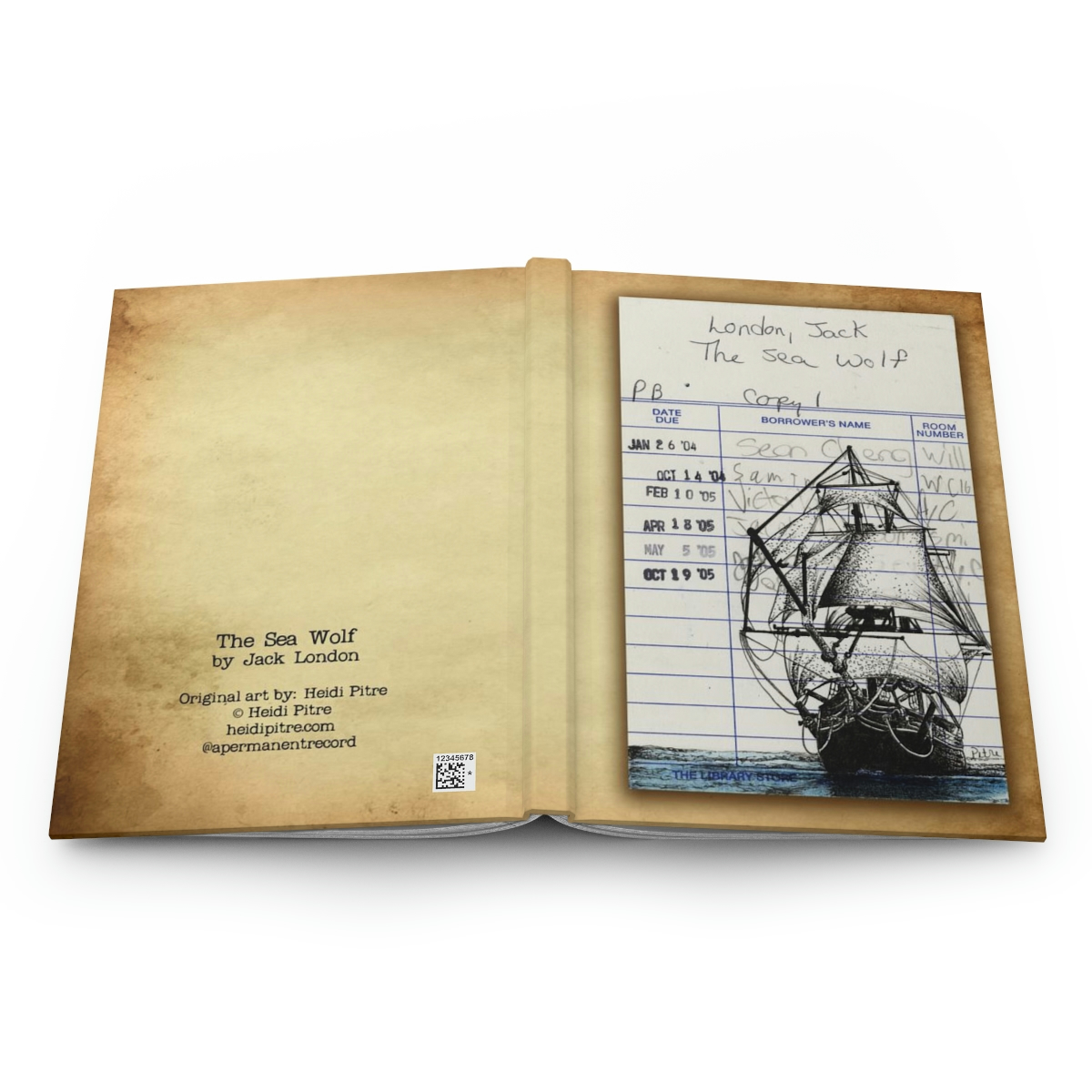 The Sea Wolf Hardcover Journal - Image 5