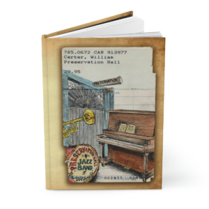 New Orleans Preservation Hall Hardcover Journal