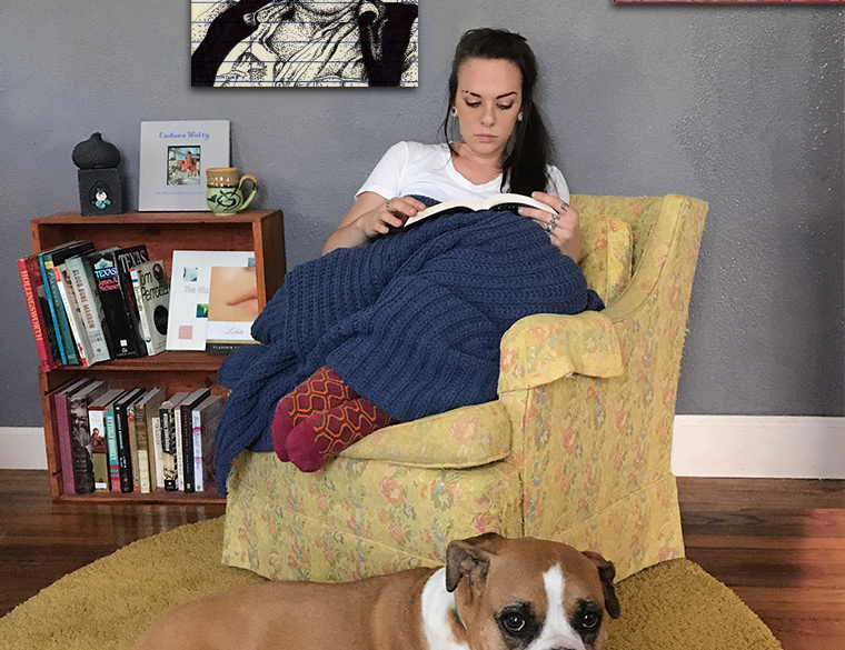 “Giant” Upcycled Library Card Canvas Print