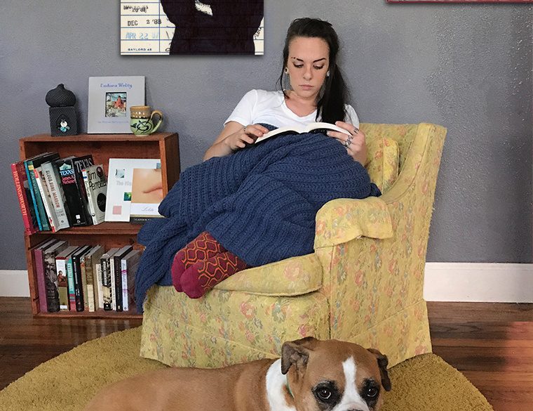 “Lillian Hellman” Upcycled Library Card Canvas Print