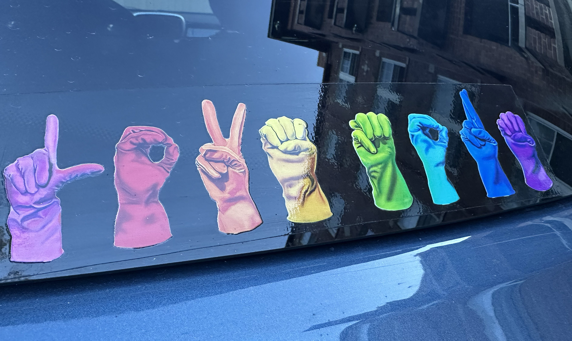 LOVE MORE WINDOW DECAL - Image 2